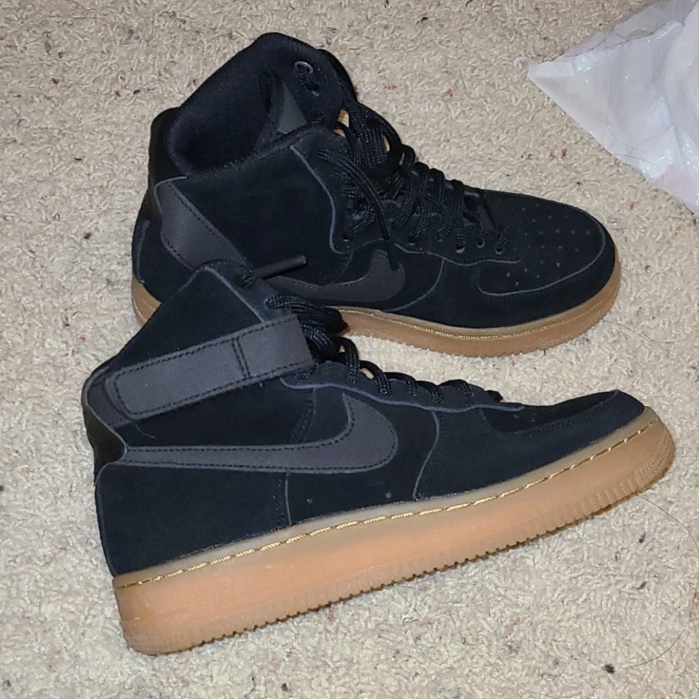 Air force 1 highs in black